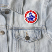 Logo 2,25" der Änderungs-II Demokraten Knopf Button (Beispiel)