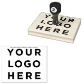 Logo 4" x 5" gummistempel (Stempel)