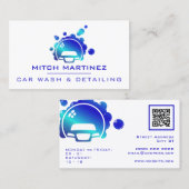 Logo-Abdeckung für Metallische Autos  Visitenkarte (Vorne/Hinten)