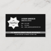 Logo-Abzeichen für den Referenten für benutzerdefi Visitenkarte (Vorderseite)