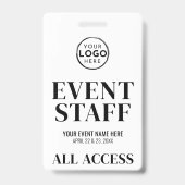 Logo All Access Eventpersonal Ausweis (Rückseite)