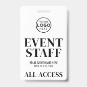 Logo All Access Eventpersonal Ausweis (Vorderseite)