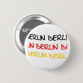 Logo-Andenken Berlins, Deutschland Button (Vorne & Hinten)