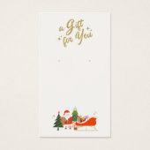 Logo-Anzeigetafel für Weihnachtsfeiern (Vorderseite)