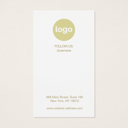 Logo-Anzeigetafel für Weihnachtsfeiern (Rückseite)