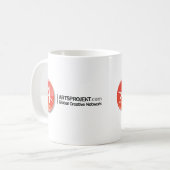 Logo AP-GlobalCreativeNetwork Kaffeetasse (Vorderseite Links)