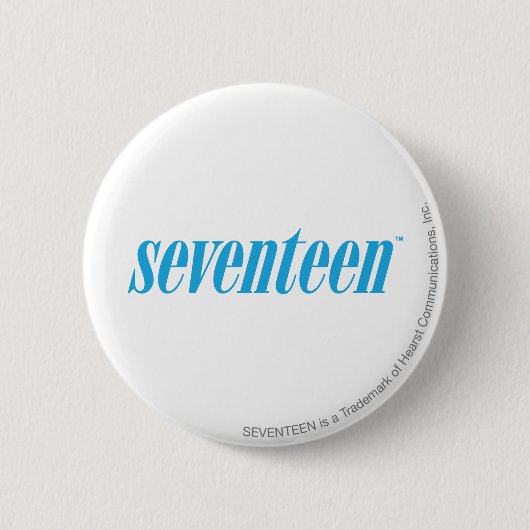 Logo-Aqua siebzehn Button (Vorderseite)