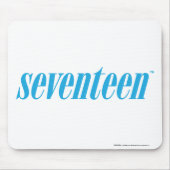 Logo-Aqua siebzehn Mousepad (Vorne)
