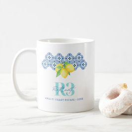 Logo "Aquarellon Lemon Mediterrane Tile" Kaffeetasse