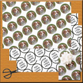 Logo Art Slogan Custom Foto Erstellen Sie es selbs Geschenkpapier Set