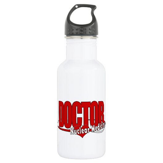 LOGO-ARZT NUKLEAR TRINKFLASCHE (Vorderseite)
