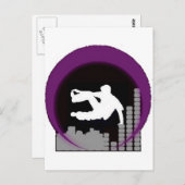 Logo auf bg postkarte (Vorne/Hinten)