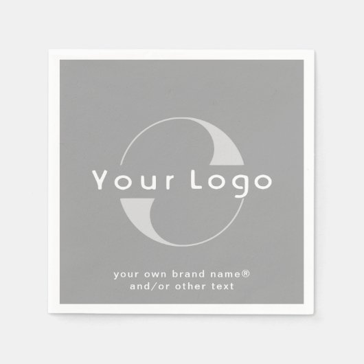 Logo auf dem Business Paper N Serviette (Vorderseite)