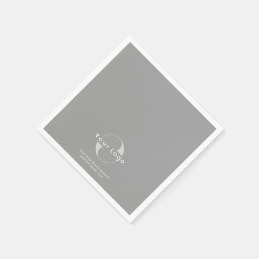 Logo auf dem Business Paper N Serviette (Ecke)