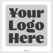 Logo auf dem Fenster "Umschlagwagen" des Vinyl-Qua Aufkleber (Blatt)