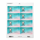 Logo auf der Seite des Single für die Wasserfarbe (Vorne)