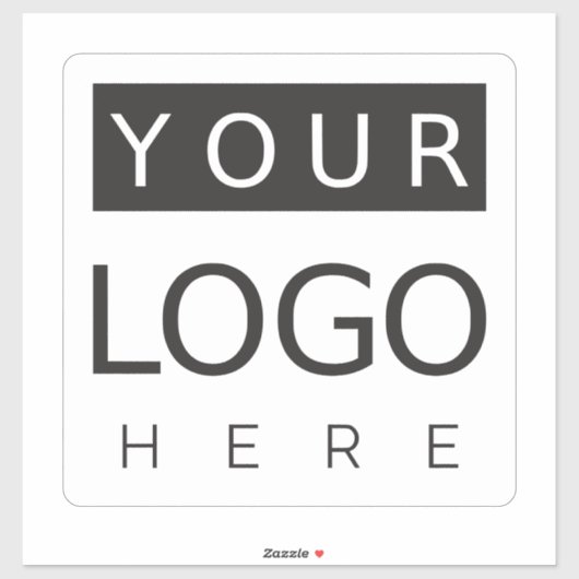 Logo auf der Umschlagbühne für das Vinyl-Quadrat-F Aufkleber (Blatt)