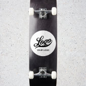 Logo auf der Vinyl Circle Skateboard Business Bump Aufkleber