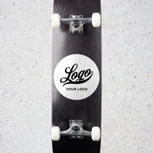 Logo auf der Vinyl Circle Skateboard Business Bump Aufkleber