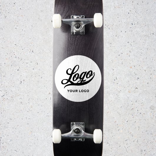 Logo auf der Vinyl Circle Skateboard Business Bump Aufkleber