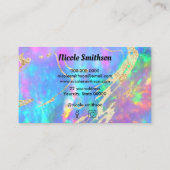 Logo auf der Visitenkarte für Feueropfer (Rückseite)