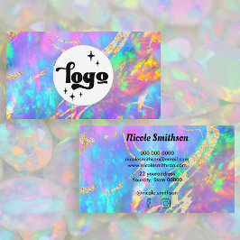 Logo auf der Visitenkarte für Feueropfer