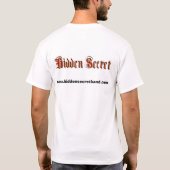 Logo auf Front/Website-an Rückseite T-Shirt (Rückseite)