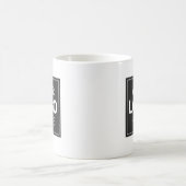 Logo auf Ihre Weise Kaffeetasse (Mittel)