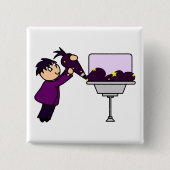 Logo auf Knopf Button (Vorderseite)