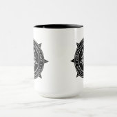 Logo auf Tasse beider Seiten (Zentrum)