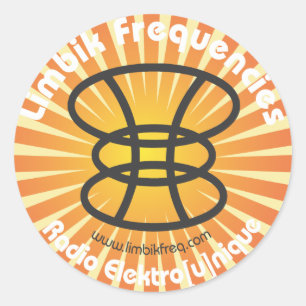 Logo-Aufkleber 1 Runder Aufkleber