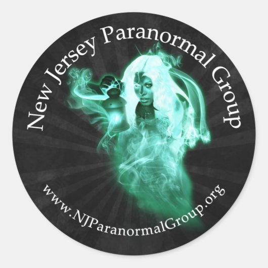 Logo-Aufkleber 3" oder 1,5" Runder Aufkleber (Vorderseite)