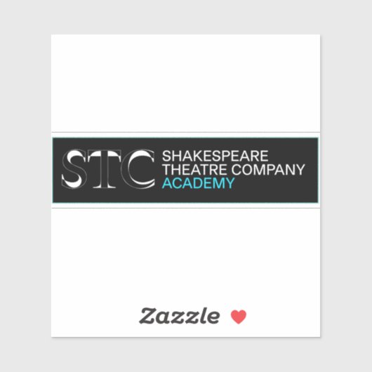 Logo-Aufkleber der STC Academy Aufkleber (Blatt)