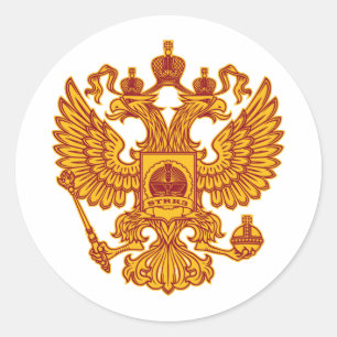 Logo-Aufkleber des Wappen-Strk3 Runder Aufkleber