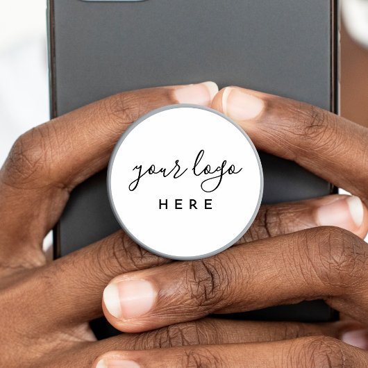 Logo-Aufkleber für das benutzerdefinierte Branding Runder Aufkleber