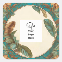 Logo-Aufkleber für die Verpackung von individuell 