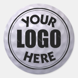 Logo-Aufkleber für Golf-Ball Runder Aufkleber