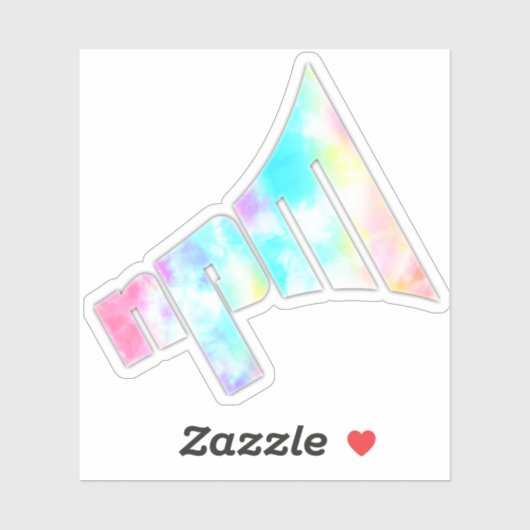 Logo-Aufkleber für NPM-Krawatte Aufkleber (Blatt)