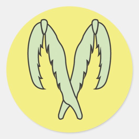 Logo-Aufkleber für Prey-Comic Runder Aufkleber (Vorderseite)