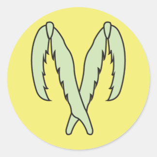 Logo-Aufkleber für Prey-Comic Runder Aufkleber