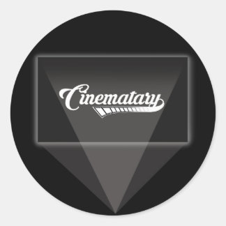 Logo-Aufkleber für Projekte Runder Aufkleber