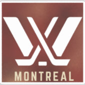 Logo-Aufkleber für PWHS Montreal Aufkleber (Vorderseite)