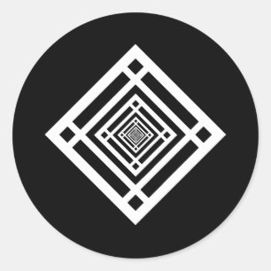 Logo-Aufkleber für Serenity Pictures Runder Aufkleber