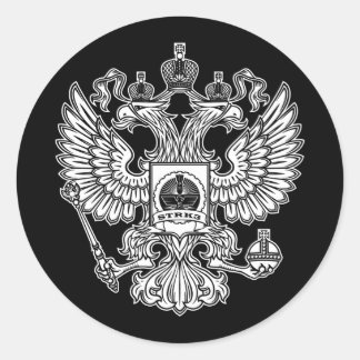 Logo-Aufkleber für Strk3-Wappen Runder Aufkleber