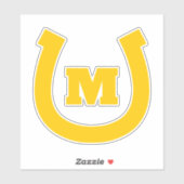 Logo-Aufkleber für Vinyl-Vinyl-Hufeisen Aufkleber (Blatt)