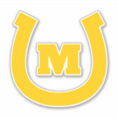 Logo-Aufkleber für Vinyl-Vinyl-Hufeisen Aufkleber (Vorderseite)