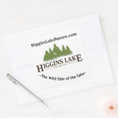 Logo-Aufkleber Quadratischer Aufkleber (Umschlag)