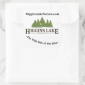 Logo-Aufkleber Quadratischer Aufkleber (Tasche)