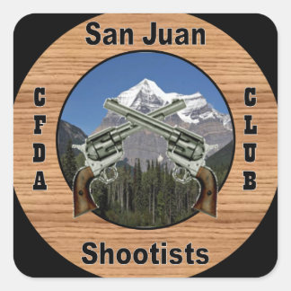 Logo-Aufkleber Quadratischer Aufkleber