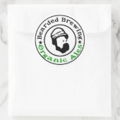 Logo-Aufkleber Runder Aufkleber (Tasche)